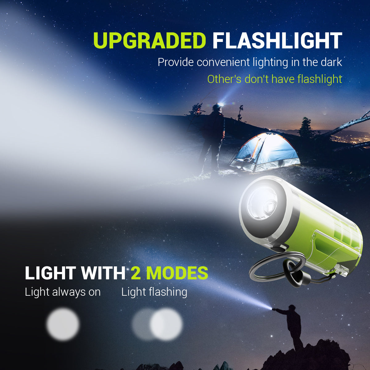 Window Breaker Seatbelt Cutter with FlashLight