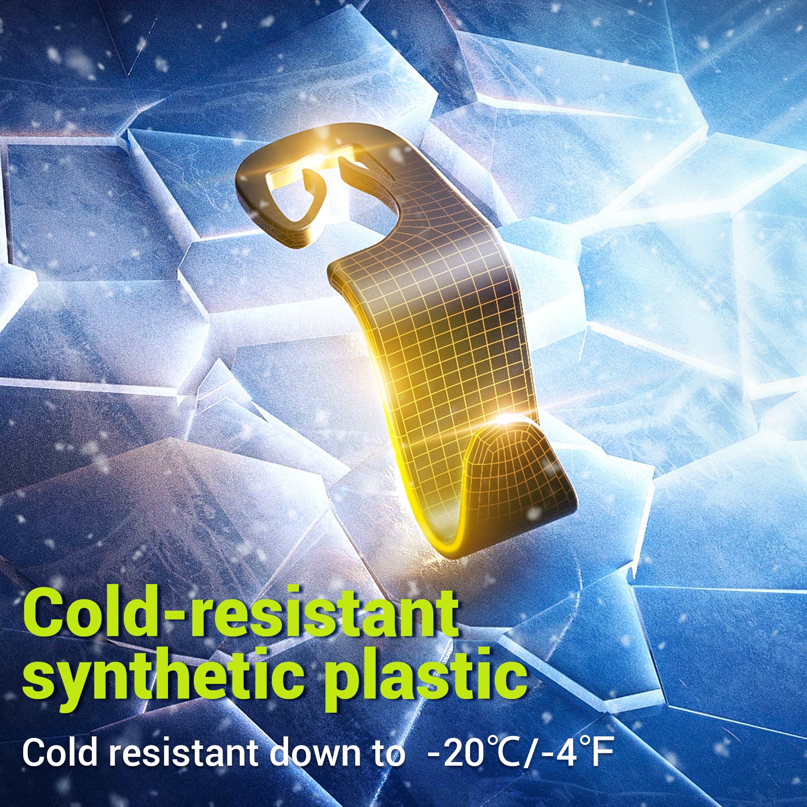 SodaRide Car Seat Headrest Hook 4 Pack