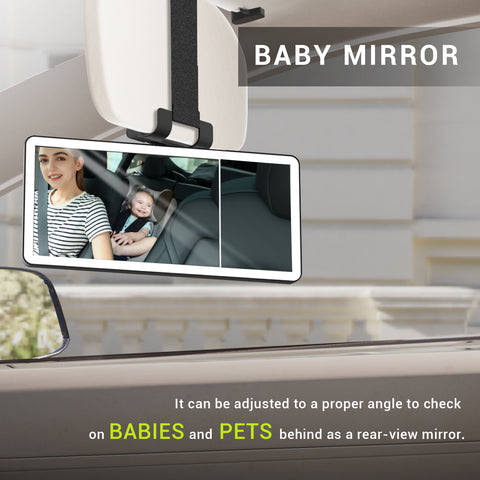 SodaRide LED Car Visor Vanity Mirror